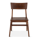 London Loft 19" Dining Chair in Walnut by Home Trends & Design at Eve Furniture