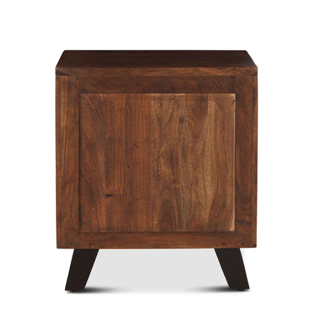 London Loft 23" Nightstand in Walnut by Home Trends & Design at Eve Furniture