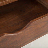 London Loft 23" Nightstand in Walnut by Home Trends & Design at Eve Furniture