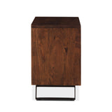 London Loft 23" Nightstand in Walnut by Home Trends & Design at Eve Furniture