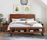 London Loft 23" Nightstand in Walnut by Home Trends & Design at Eve Furniture