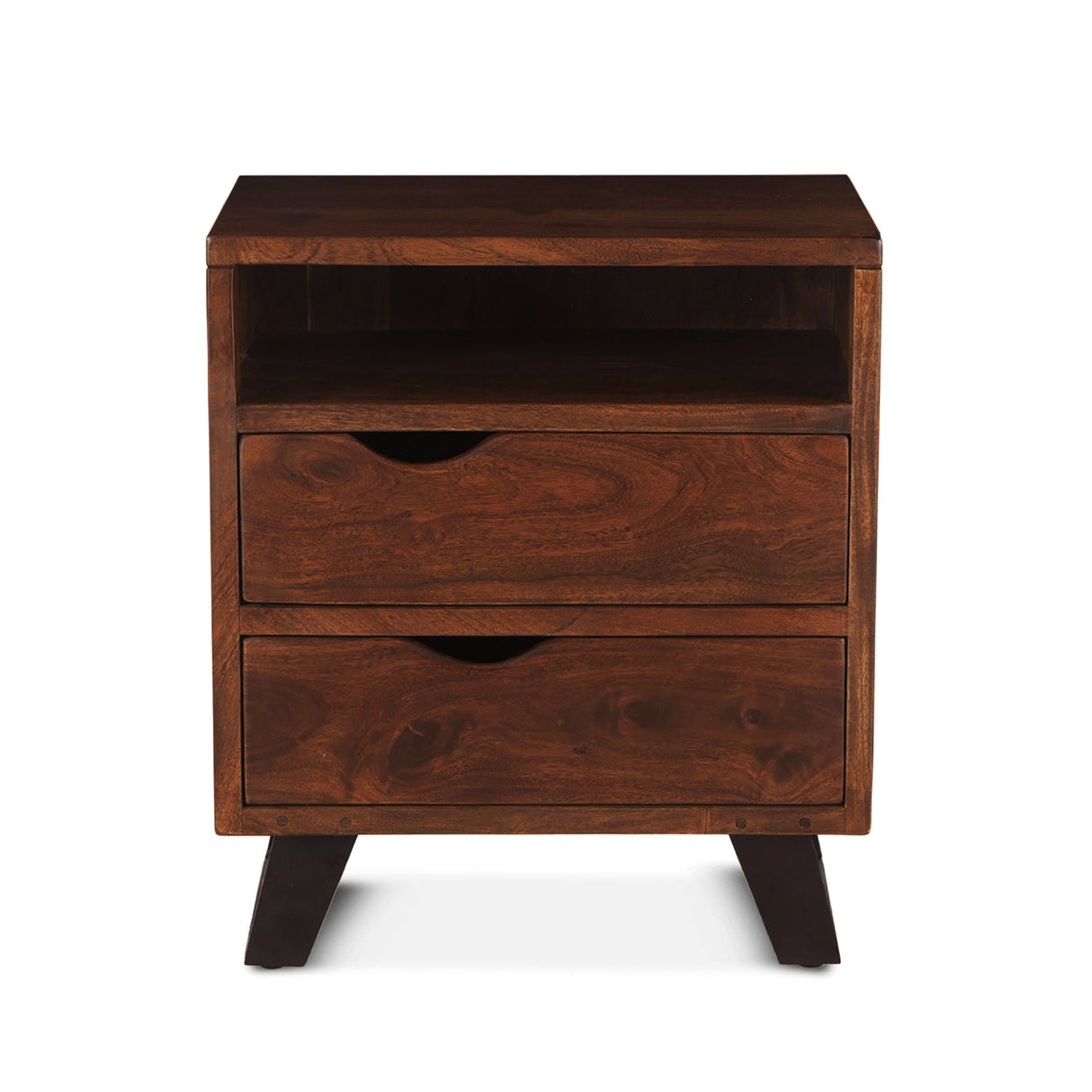 London Loft 23" Nightstand in Walnut by Home Trends & Design at Eve Furniture