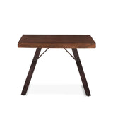 London Loft 23" Side Table in Walnut by Home Trends & Design at Eve Furniture