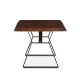 London Loft 23" Side Table in Walnut by Home Trends & Design at Eve Furniture