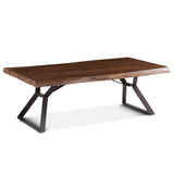 London Loft 54" Coffee Table in Walnut by Home Trends & Design at Eve Furniture