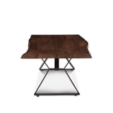 London Loft 54" Coffee Table in Walnut by Home Trends & Design at Eve Furniture