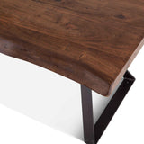 London Loft 54" Coffee Table in Walnut by Home Trends & Design at Eve Furniture