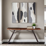 London Loft 68" Console Table in Walnut by Home Trends & Design at Eve Furniture