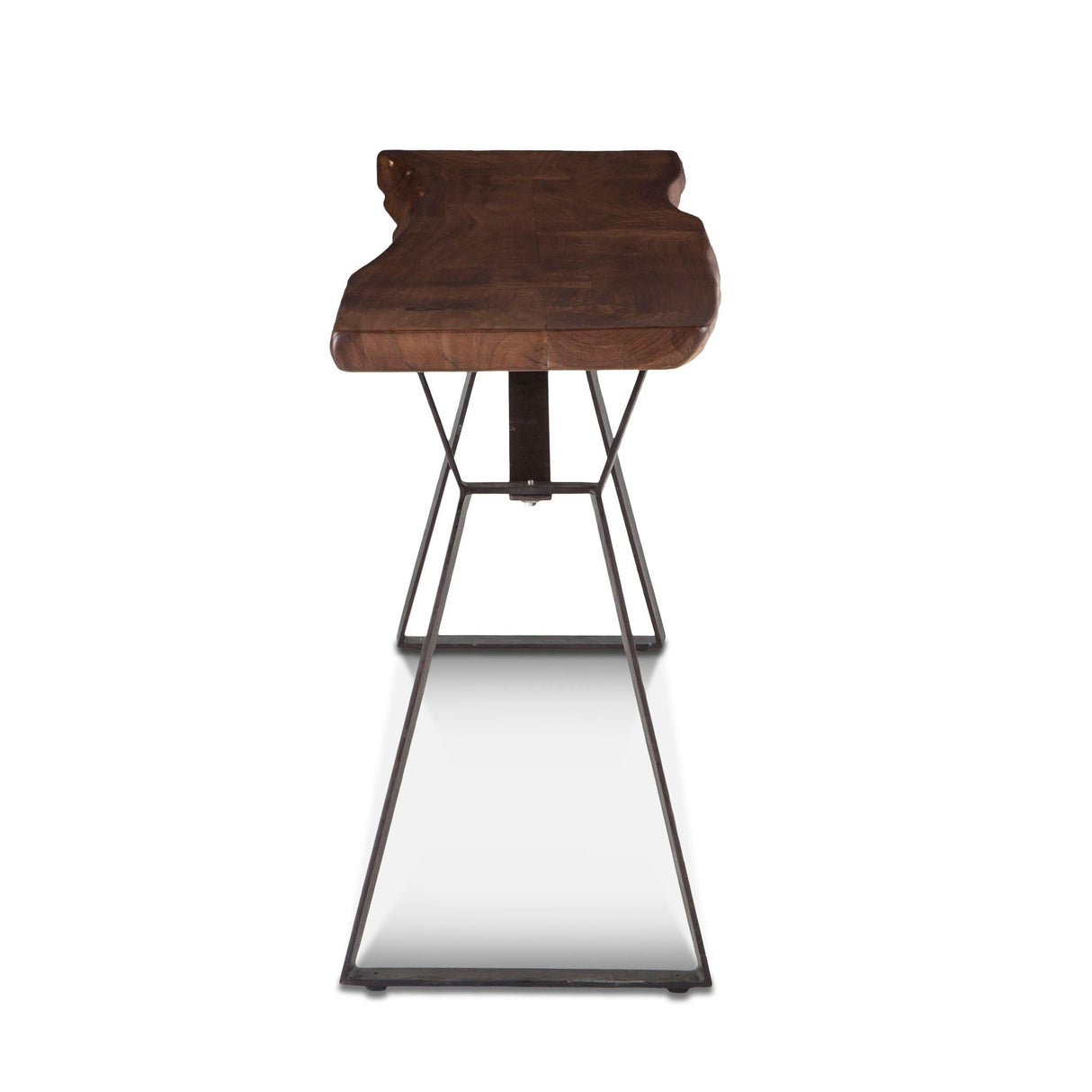 London Loft 68" Console Table in Walnut by Home Trends & Design at Eve Furniture