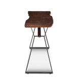 London Loft 68" Console Table in Walnut by Home Trends & Design at Eve Furniture