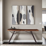 London Loft 68" Console Table in Walnut by Home Trends & Design at Eve Furniture
