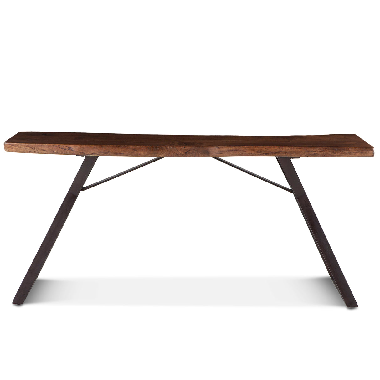London Loft 68" Console Table in Walnut by Home Trends & Design at Eve Furniture