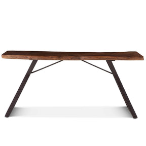 London Loft 68" Console Table in Walnut by Home Trends & Design at Eve Furniture