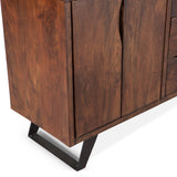London Loft 68" Sideboard in Walnut by Home Trends & Design at Eve Furniture