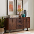 London Loft 68" Sideboard in Walnut by Home Trends & Design at Eve Furniture