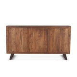 London Loft 71" Dresser in Walnut by Home Trends & Design at Eve Furniture