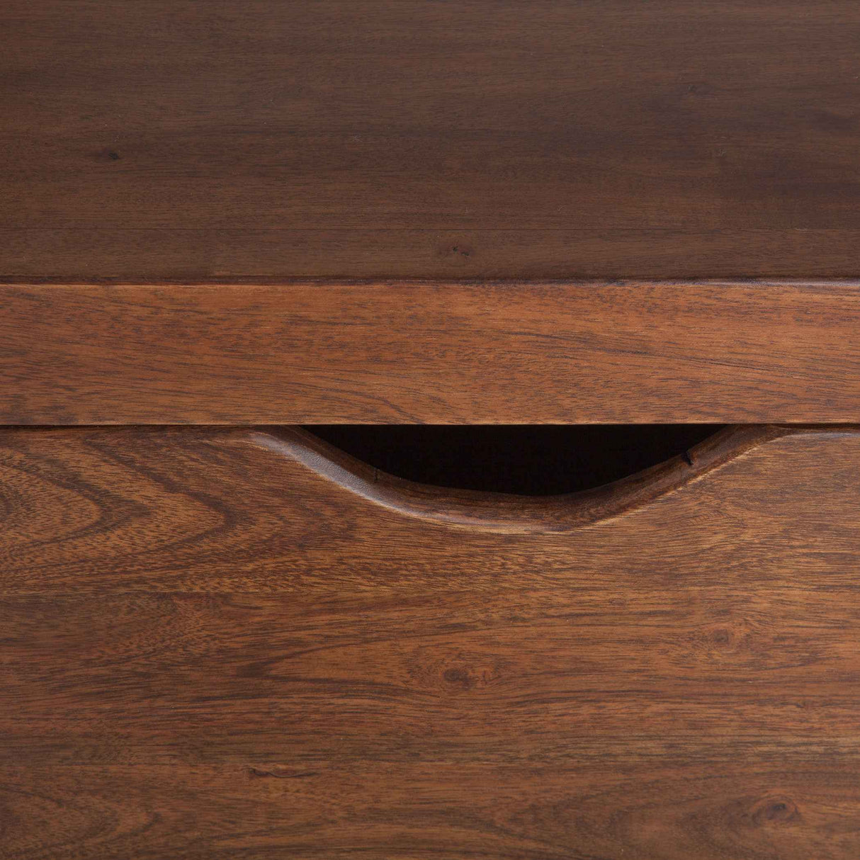 London Loft 71" Dresser in Walnut by Home Trends & Design at Eve Furniture