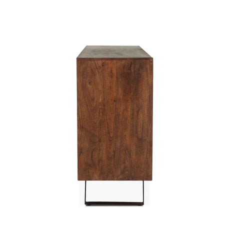 London Loft 71" Dresser in Walnut by Home Trends & Design at Eve Furniture