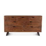 London Loft 71" Dresser in Walnut by Home Trends & Design at Eve Furniture