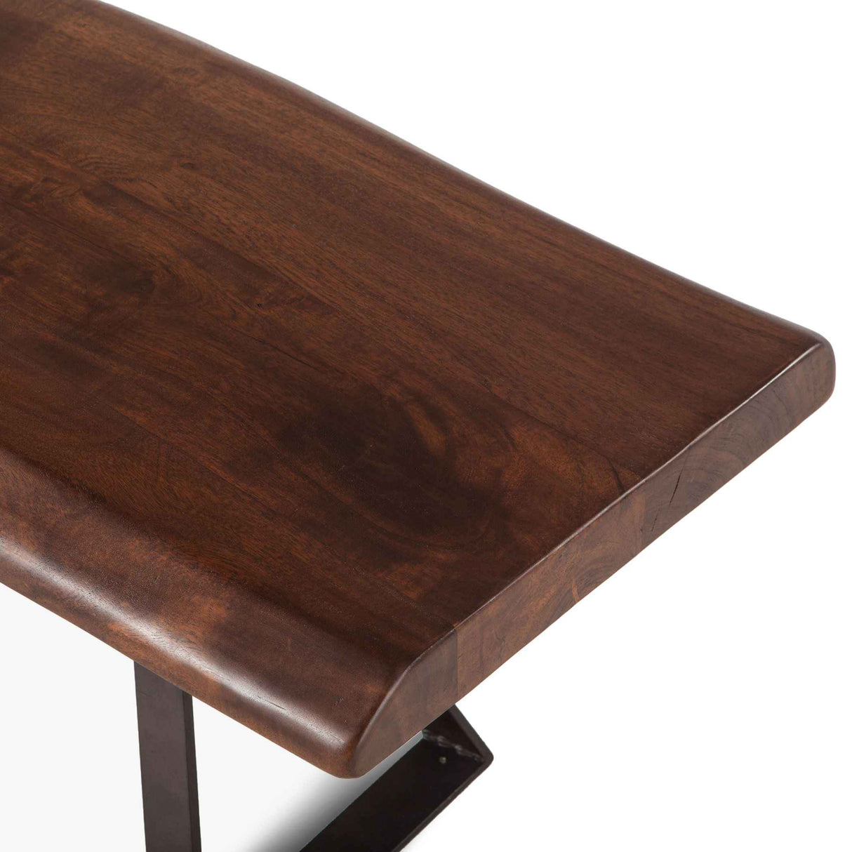 London Loft 72" Bench in Walnut