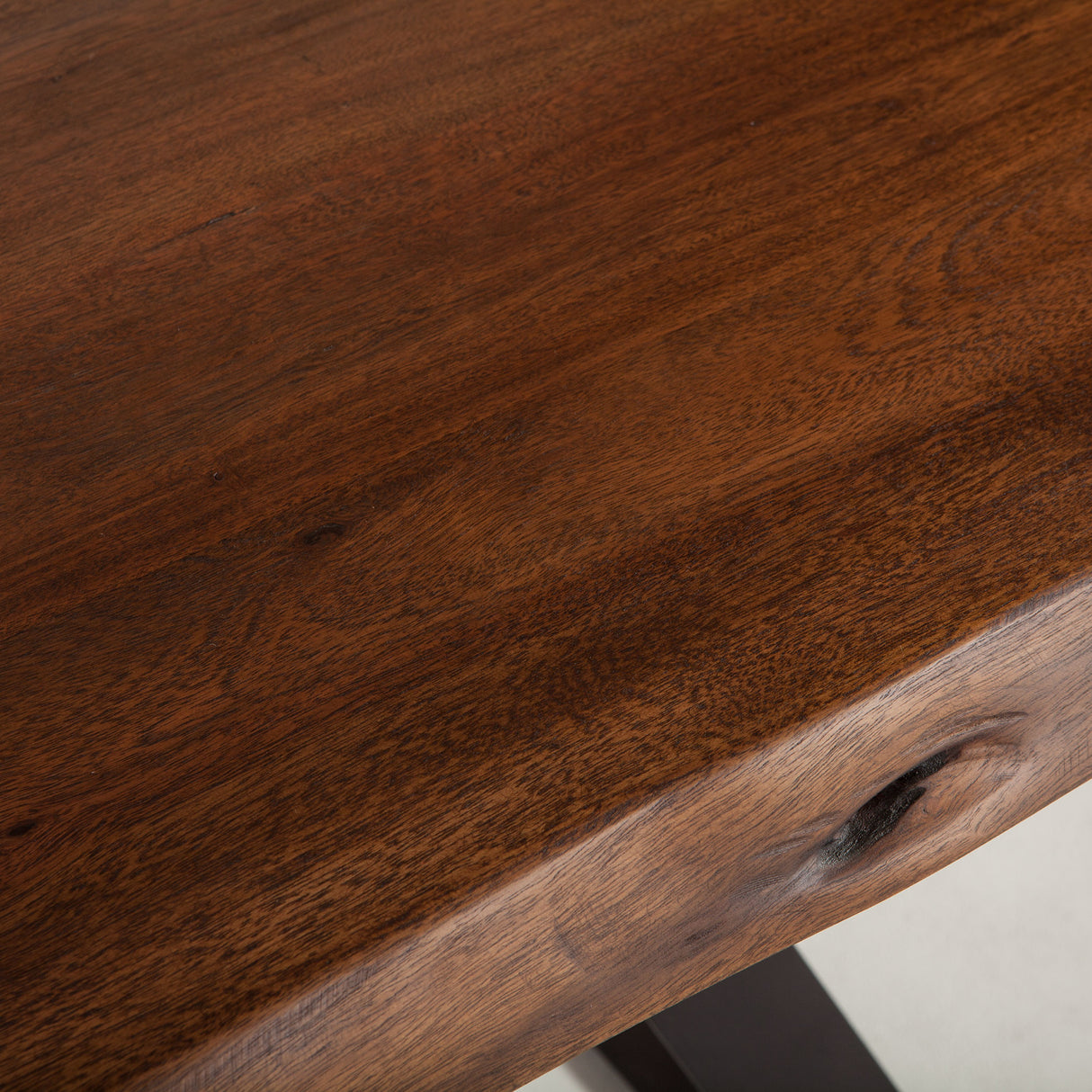London Loft 80" Dining Table in Walnut by Home Trends & Design at Eve Furniture