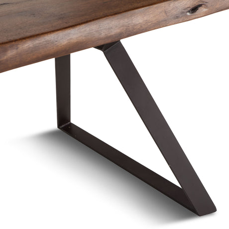 London Loft 80" Dining Table in Walnut by Home Trends & Design at Eve Furniture
