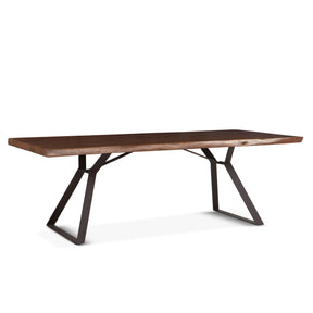 London Loft 80" Dining Table in Walnut by Home Trends & Design at Eve Furniture