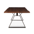 London Loft 94" Dining Table in Walnut by Home Trends & Design at Eve Furniture