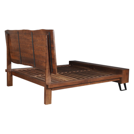 London Loft King Bed in Walnut by Home Trends & Design at Eve Furniture