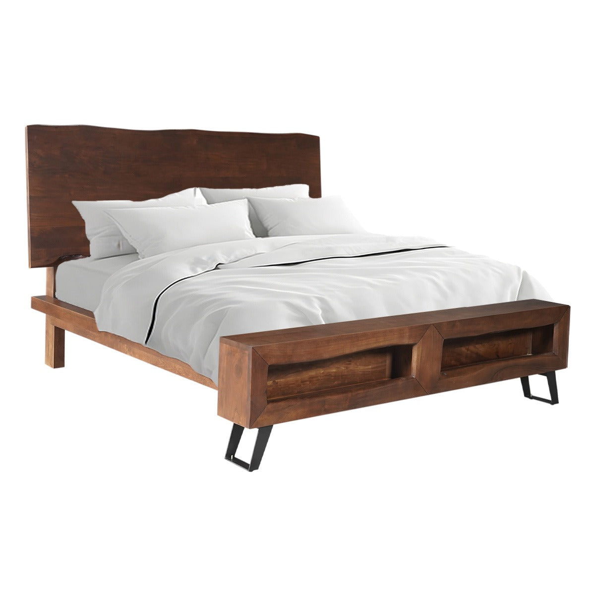 London Loft Queen in Walnut
