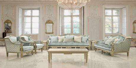 London Turquoise Living Room Chair by Cosmos Furniture at Eve Furniture