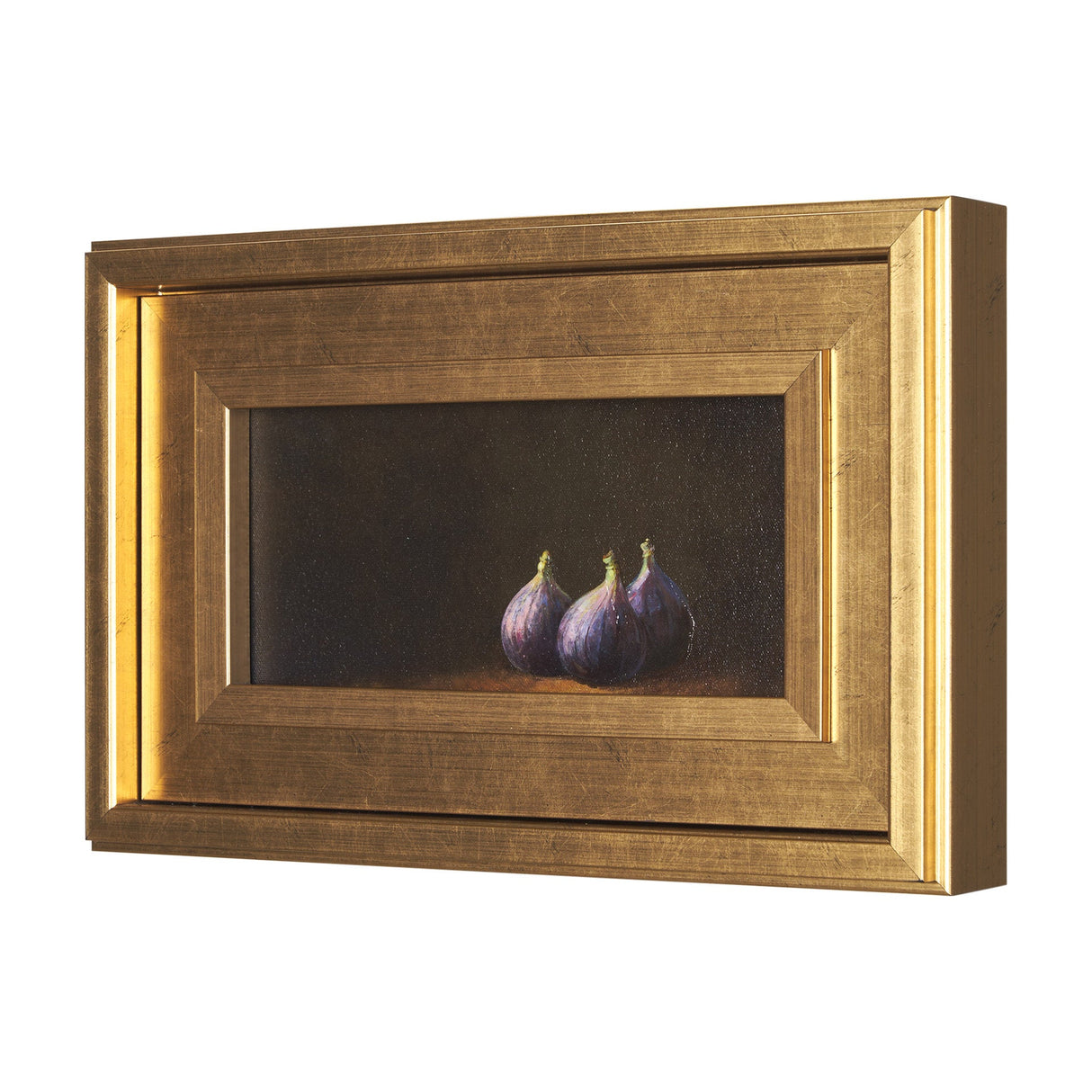 Lonely Figs by Mercana Studio a Hand Embellished Framed Art Print by Mercana at Eve Furniture