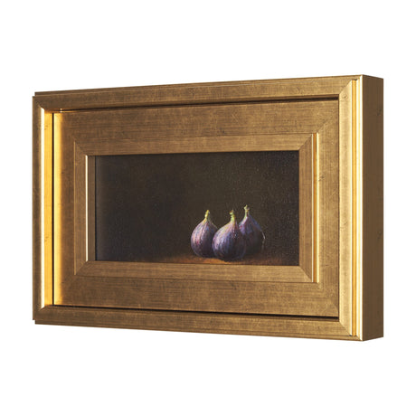 Lonely Figs by Mercana Studio a Hand Embellished Framed Art Print by Mercana at Eve Furniture