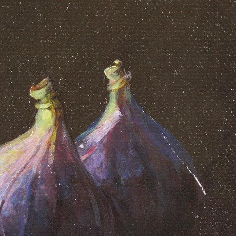 Lonely Figs by Mercana Studio a Hand Embellished Framed Art Print by Mercana at Eve Furniture