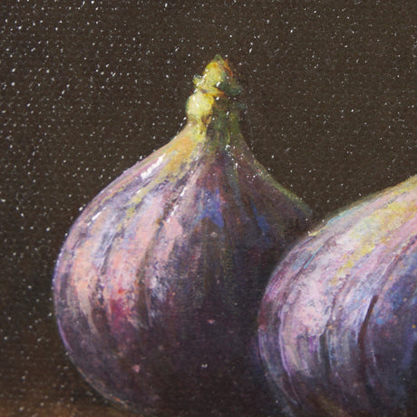 Lonely Figs by Mercana Studio a Hand Embellished Framed Art Print by Mercana at Eve Furniture