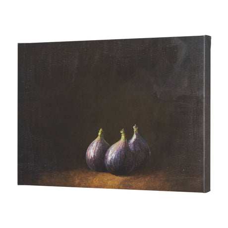 Lonely Figs by Mercana Studio a Hand Embellished Textured Canvas by Mercana at Eve Furniture