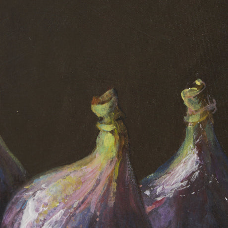 Lonely Figs by Mercana Studio a Hand Embellished Textured Canvas by Mercana at Eve Furniture
