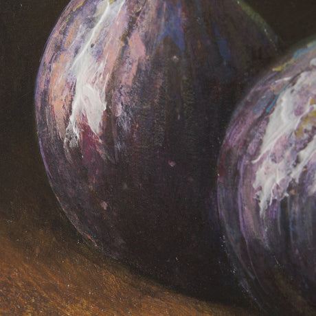 Lonely Figs by Mercana Studio a Hand Embellished Textured Canvas by Mercana at Eve Furniture