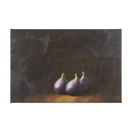 Lonely Figs by Mercana Studio a Hand Embellished Textured Canvas by Mercana at Eve Furniture