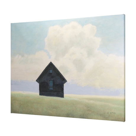 Lonely Landscape I by Mercana Studio a Hand Embellished Textured Canvas by Mercana at Eve Furniture