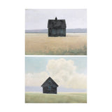 Lonely Landscape I by Mercana Studio a Hand Embellished Textured Canvas by Mercana at Eve Furniture