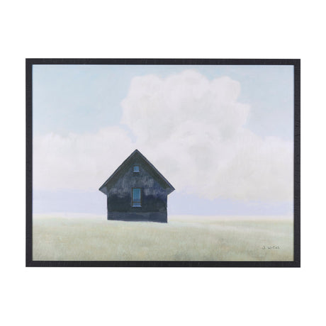 Lonely Landscape I by Mercana Studio a Hand Embellished Textured Framed Art Print by Mercana at Eve Furniture