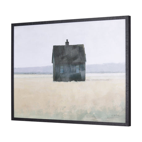 Lonely Landscape II by Mercana Studio a Hand Embellished Textured Framed Art Print by Mercana at Eve Furniture