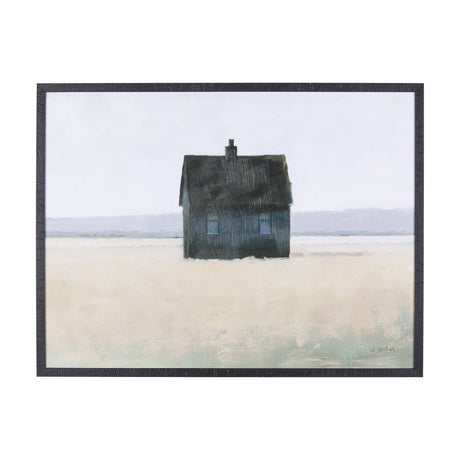 Lonely Landscape II by Mercana Studio a Hand Embellished Textured Framed Art Print by Mercana at Eve Furniture