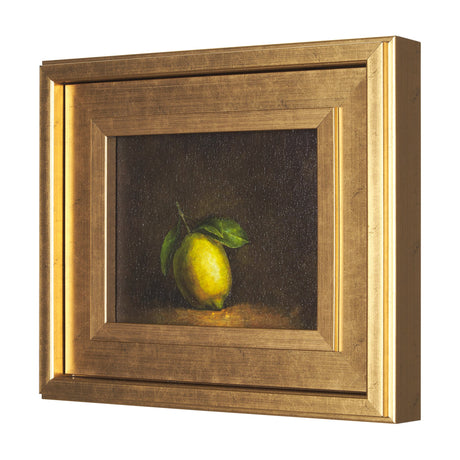 Lonely Lime by Mercana Studio a Hand Embellished Framed Art Print by Mercana at Eve Furniture