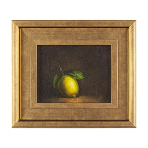 Lonely Lime by Mercana Studio a Hand Embellished Framed Art Print by Mercana at Eve Furniture