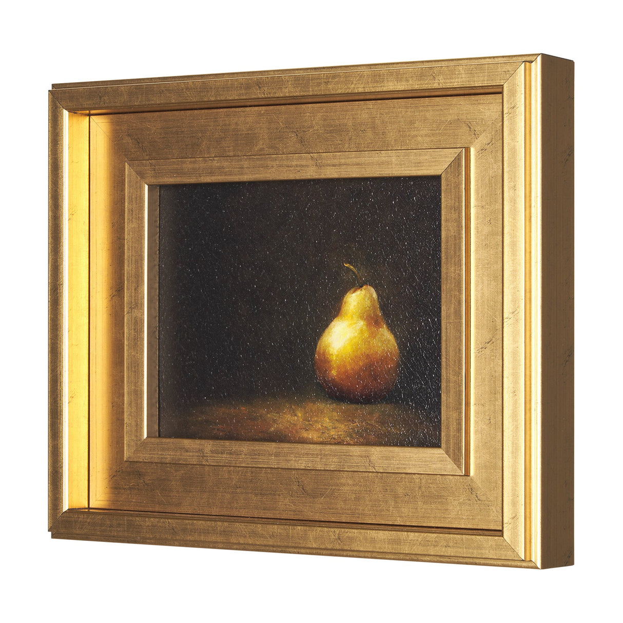 Lonely Pear by Mercana Studio a Hand Embellished Framed Art Print by Mercana at Eve Furniture