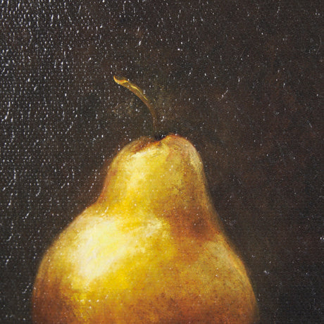 Lonely Pear by Mercana Studio a Hand Embellished Framed Art Print by Mercana at Eve Furniture