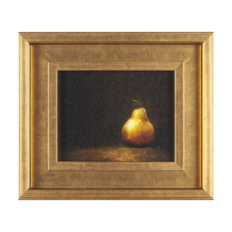 Lonely Pear by Mercana Studio a Hand Embellished Framed Art Print by Mercana at Eve Furniture