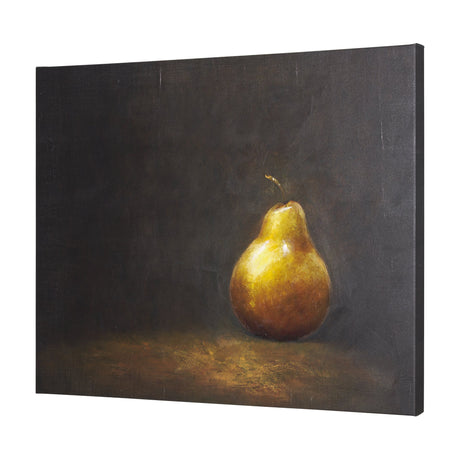 Lonely Pear by Mercana Studio a Hand Embellished Textured Canvas by Mercana at Eve Furniture